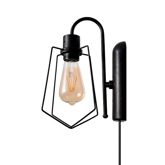 Бра ЭкономСвет 18101/1wBK изображение 1 Бра ЭкономСвет 18101/1wBK Фото № 1