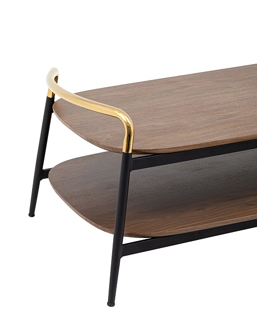 Журнальный стол Stool Group Нолан 120*60 темное дерево УТ000035756 изображение 2 Журнальный стол Stool Group Нолан 120*60 темное дерево УТ000035756 Фото № 2