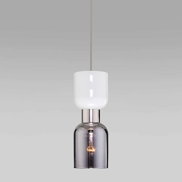 Подвесной светильник Eurosvet Tandem 50118/1 никель изображение 5 Подвесной светильник Eurosvet Tandem 50118/1 никель Фото № 5