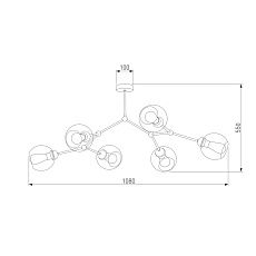 Подвесная люстра TK Lighting 2731 Fairy 2