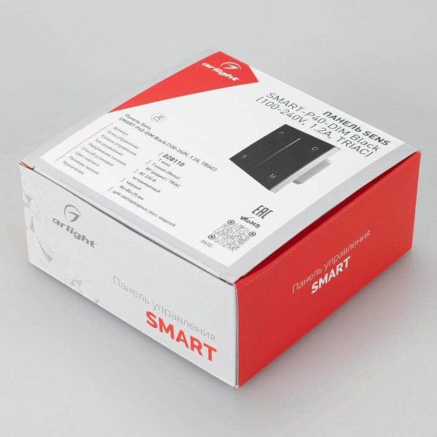 Панель управления Arlight Sens Smart-P40-Dim Black 028110 фото 4