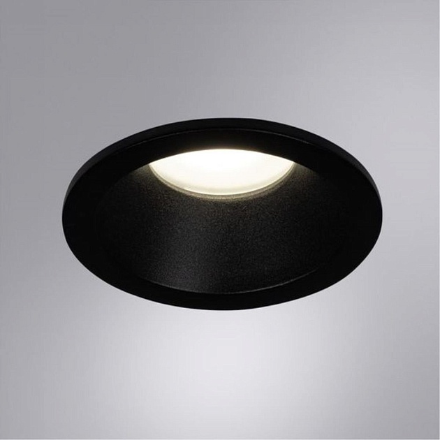 Встраиваемый светильник Arte Lamp Helm A2869PL-1BK изображение 2 Встраиваемый светильник Arte Lamp Helm A2869PL-1BK Фото № 2