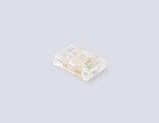 Соединитель прямой AMBRELLA LIGHT ILLUMINATION COB RGB 12/24V для лент 10mm (4 конт.) (10шт. в комплекте) GS6371
