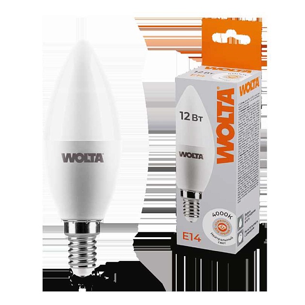 Светодиодная лампа WOLTA 25SC12E14 изображение 1 Светодиодная лампа WOLTA 25SC12E14 Фото № 1
