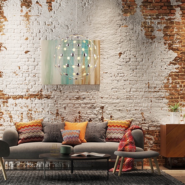 Подвесной светодиодный светильник Divinare 1610/02 SP-60 изображение 2 Подвесной светодиодный светильник Divinare 1610/02 SP-60 Фото № 2