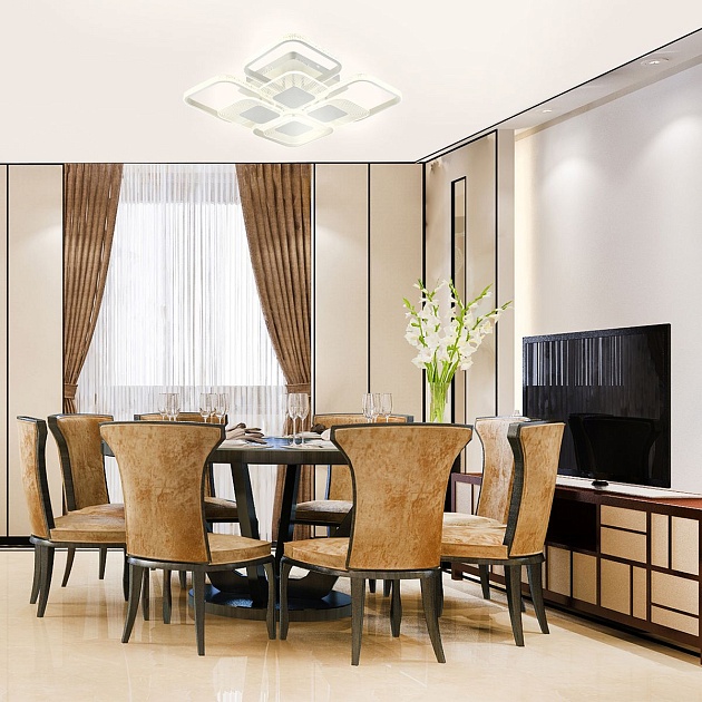 Потолочная светодиодная люстра Escada Samia 10255/8LED изображение 7 Потолочная светодиодная люстра Escada Samia 10255/8LED Фото № 7