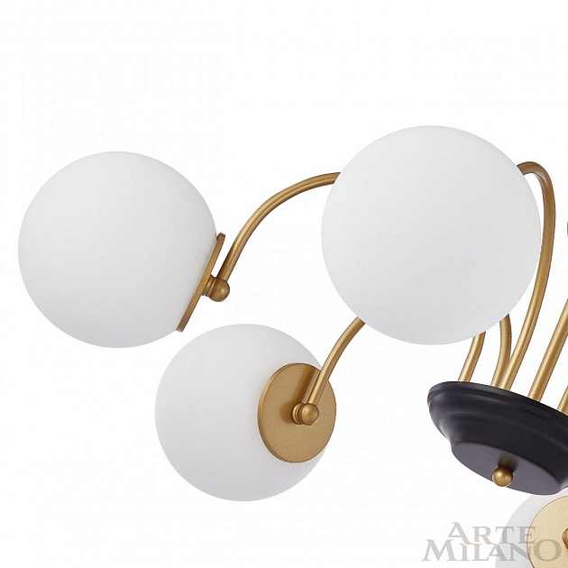 Подвесная люстра Arte Milano Napoli 312066/D850/6 BS/BK Фото № 6