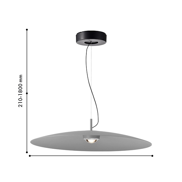 Подвесной светодиодный светильник Favourite Lars 4412-2P изображение 2 Подвесной светодиодный светильник Favourite Lars 4412-2P Фото № 2