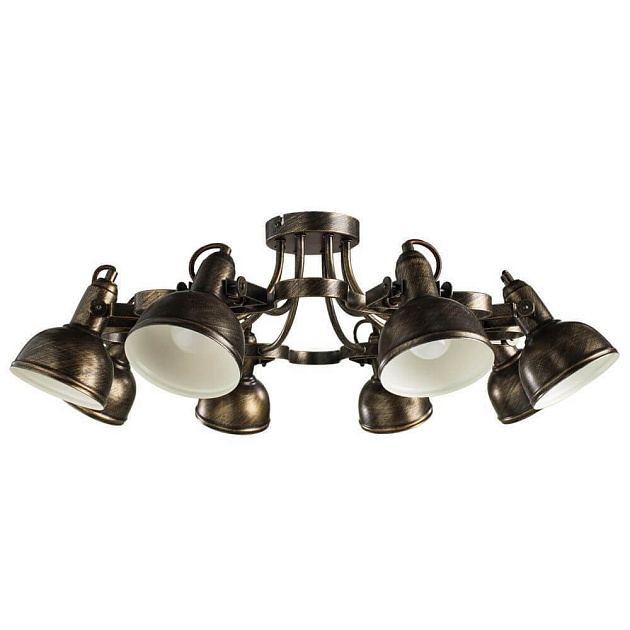 Потолочная люстра Arte Lamp Martin A5216PL-8BR Фото № 1