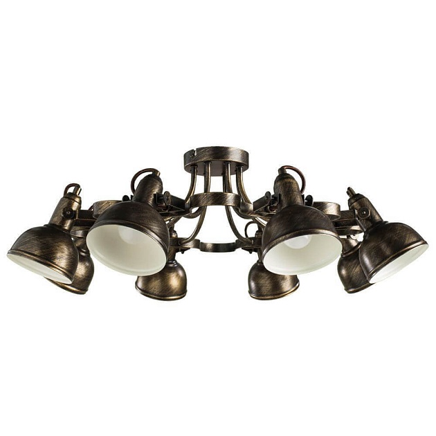 Потолочная люстра Arte Lamp Martin A5216PL-8BR фото 