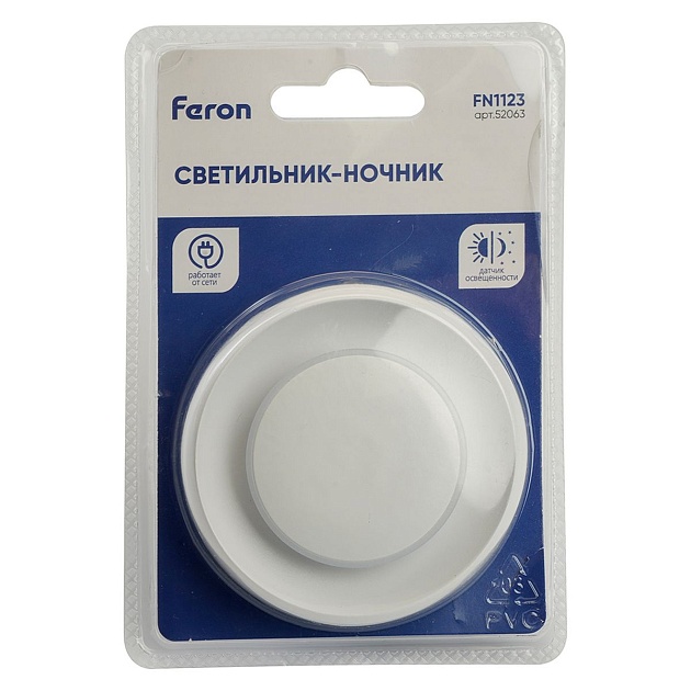 Светильник ночник Feron FN1123 52063 изображение 9 Светильник ночник Feron FN1123 52063 Фото № 9