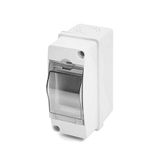 Бокс настенный Stekker EBX50-1/02-65 2 модуля, пластик, серия Standart 39932