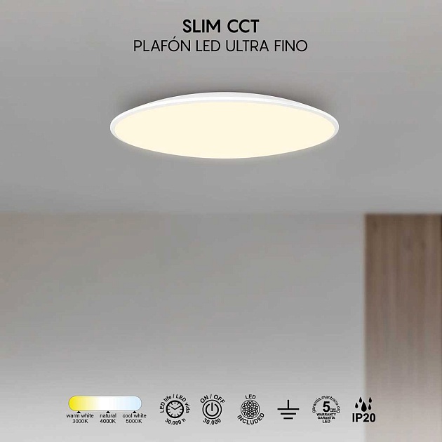 Потолочный светильник Mantra SLIM CCT 8691 изображение 4 Потолочный светильник Mantra SLIM CCT 8691 Фото № 4