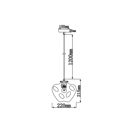 Подвесной светильник Vele Luce Alieno VL5354P21 Фото № 5