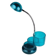 Настольная светодиодная лампа Horoz Berna синяя 049-006-0003 HRZ00000705 1