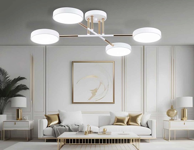 Люстра на штанге Ambrella light COMFORT FL516331 Фото № 4