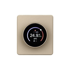 Терморегулятор ROUND Wi-Fi с/у шелк KRANZ KR-78-0728-7