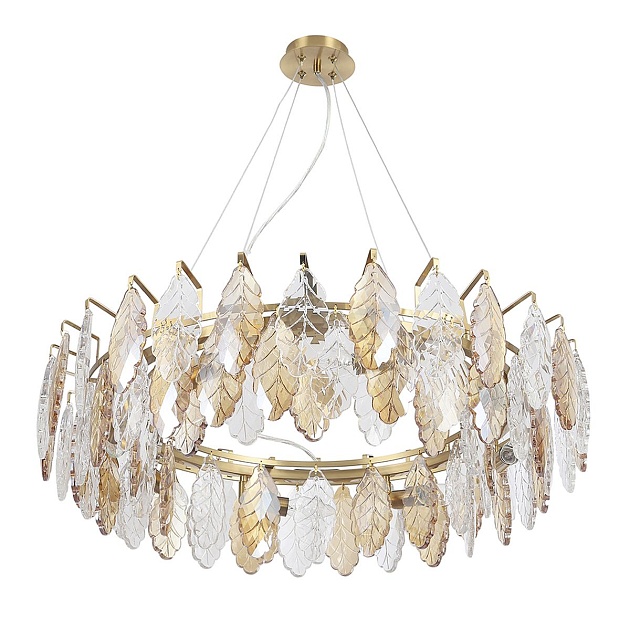 Подвесная люстра Crystal Lux Trevi SP8 Brass изображение 3 Подвесная люстра Crystal Lux Trevi SP8 Brass Фото № 3