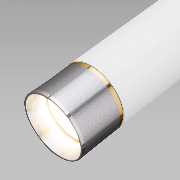 Подвесной светильник Elektrostandard DLN107 GU10 белый/серебро a047735 фото 2