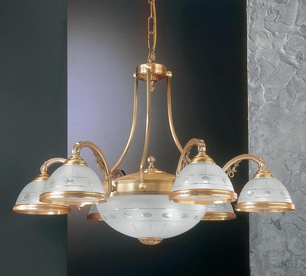 Подвесная люстра Reccagni Angelo L 3840/6+2 изображение 1 Подвесная люстра Reccagni Angelo L 3840/6+2 Фото № 1