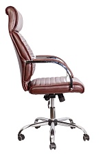 Кресло руководителя AksHome Alexander коричневый, экокожа 27670 5