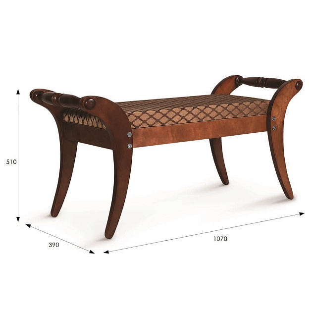 Банкетка Мебелик Тифани 001165 изображение 4 Банкетка Мебелик Тифани 001165 Фото № 4