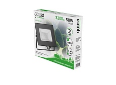 Прожектор светодиодный Gauss Elementary 50W 613100650 2