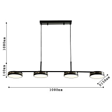 Подвесная люстра F-Promo Disco 4042-4P 5