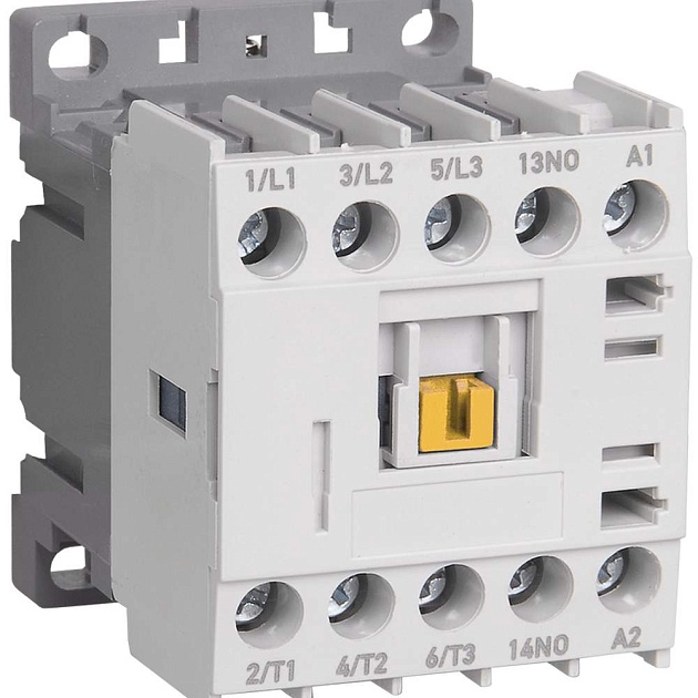 Миниконтактор МКИ-10610 6А 36В/АС3 1NO IEK KMM11-006-036-10 Фото № 1