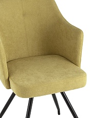 Кухонный стул Stool Group Слинг вращающийся желтый шенилл DC-99005 RH309-11 1