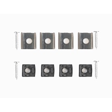 Профиль накладной LEDS POWER СПН1010 алюм. черный с призм.рассеивателем 2м 008363 1