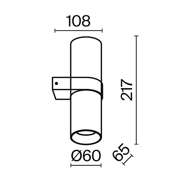 Бра Maytoni Technical Focus Design C069WL-02MG Фото № 8
