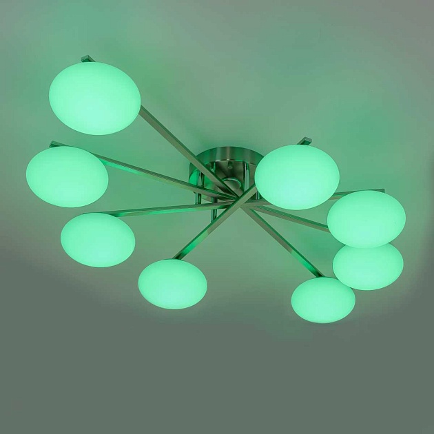 Потолочная светодиодная люстра Citilux Atman Smart CL226A181 изображение 5 Потолочная светодиодная люстра Citilux Atman Smart CL226A181 Фото № 5