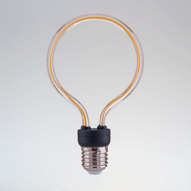 Лампа светодиодная филаментная Elektrostandard E27 4W 2400K прозрачная BL150 a043991 фото 2