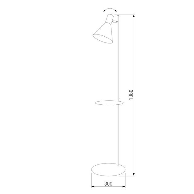 Торшер TK Lighting 5864 Jump изображение 2 Торшер TK Lighting 5864 Jump Фото № 2