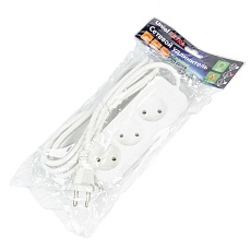 Удлинитель Uniel Ultra 3гн х 2м б/з S-CU3-2 White UL-00009981 1