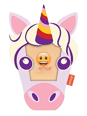 Фоторамка Innova PI09818 Ф/рамка 10*10cm Emoji unicorn, пластик (6/576) Б0037343