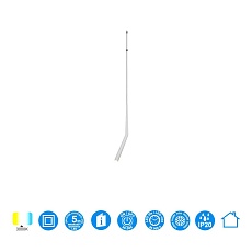 Подвесная люстра Mantra Boomerang 9366+9235 (8L) 1