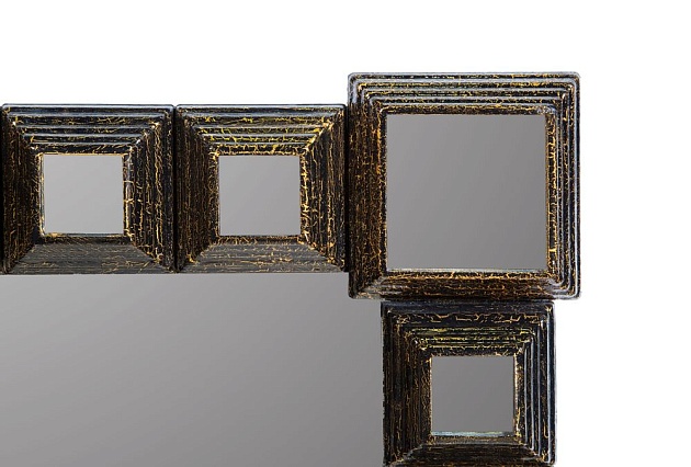 Зеркало Runden Пирамида II золото V20142 фото 2