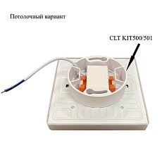 Встраиваемый светодиодный светильник Crystal Lux CLT 501C170 WH 3
