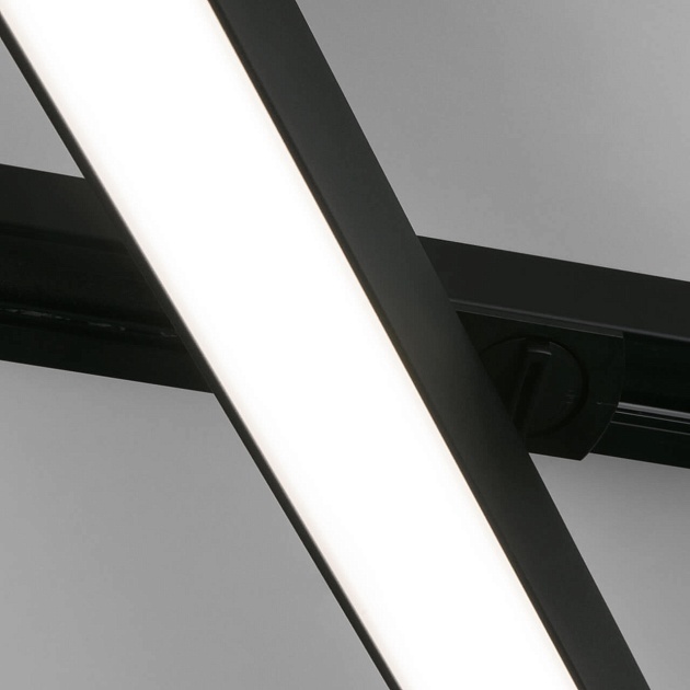 Трековый светодиодный светильник Elektrostandard X-Line черный матовый 20W 4200K LTB54 a052445 фото 4