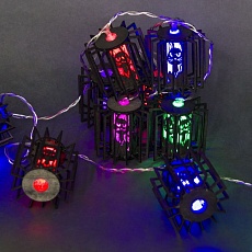 Cветодиодная гирлянда Sneha Фонарик 230V разноцветная статичный A-482 2