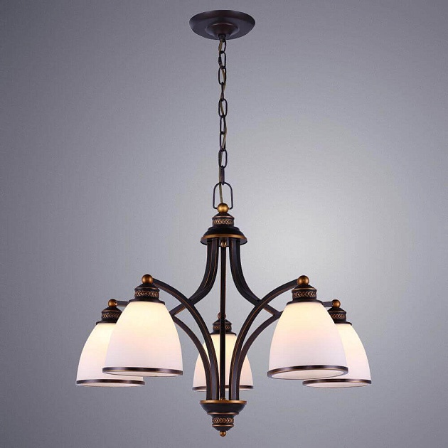 Подвесная люстра Arte Lamp Bonito A9518LM-5BA Фото № 2