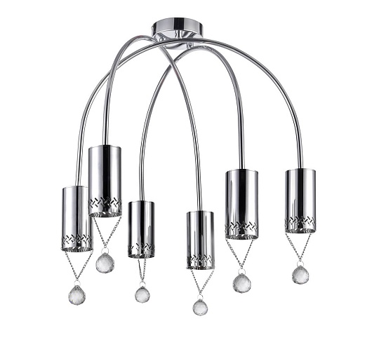 Потолочная люстра Vele Luce Pioggia VL4283L06 изображение 4 Потолочная люстра Vele Luce Pioggia VL4283L06 Фото № 4