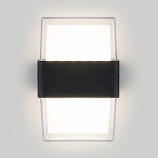 Уличный настенный светодиодный светильник Elektrostandard 1519 Techno LED Maul чёрный a048170 2