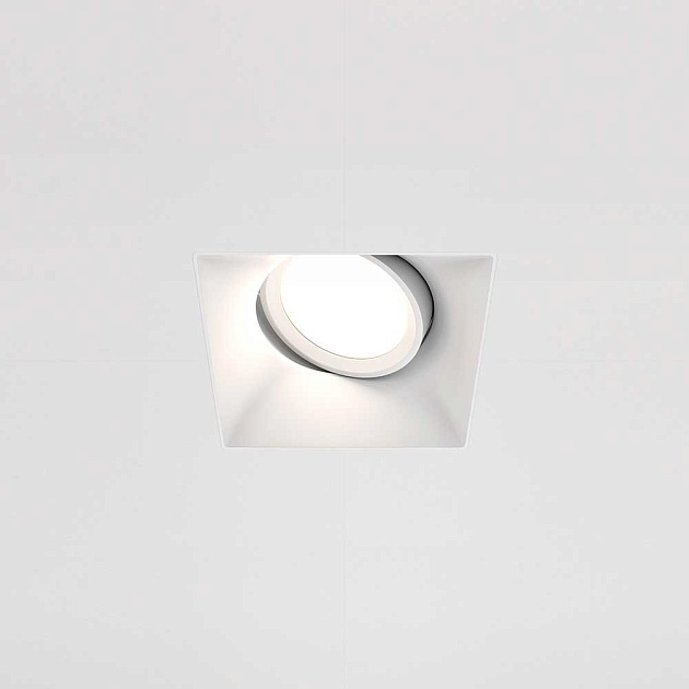 Встраиваемый светильник Maytoni Technical Dot DL042-01-SQ-W  фото 5