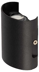 Уличный настенный светильник ЭРА Pictor WL57-2 BK Б0064544 5