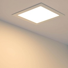 Встраиваемый светодиодный светильник Arlight DL-192x192M-18W Warm White 020134 3