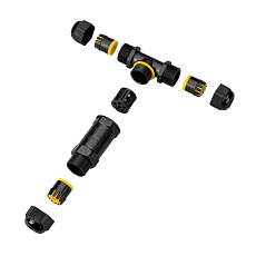 Коннектор T-образный Arlight Neo-Germ-5pin-T-WTW 030760 2