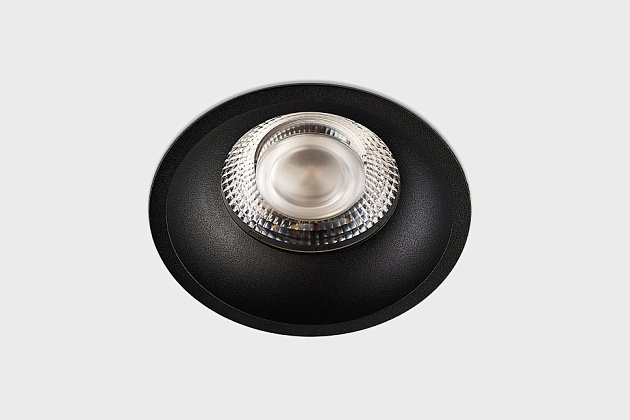 Встраиваемый светодиодный светильник Italline IT08-8032 black 4000K Фото № 4